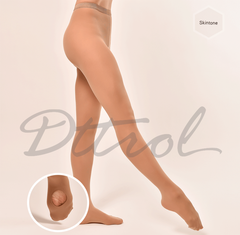 Dttrol Skin Tone Convertible Tights - Celtic Dance Supplies